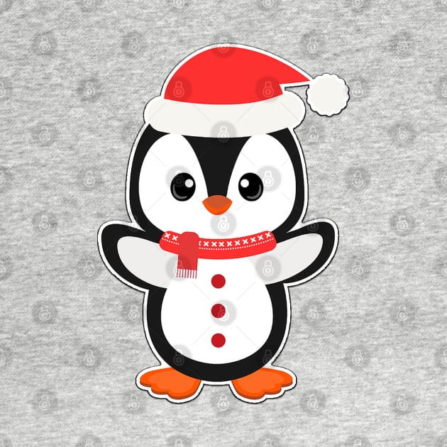 Christmas Penguin Shirt, Merry Christmas Tee, Christmas Shirt, Shirts For Christmas, Christmas Outfit, Funny Christmas Shirt by Linna-Rose